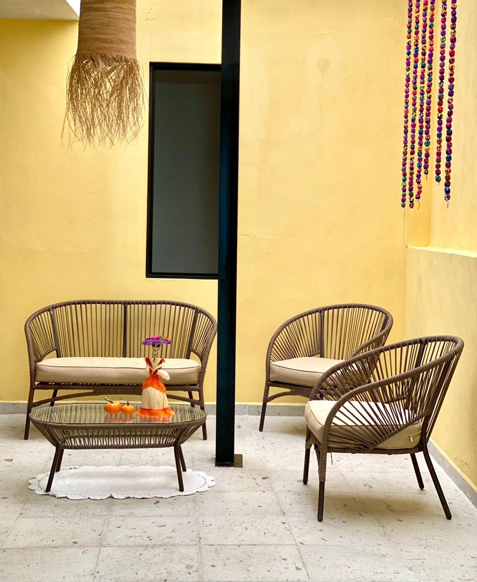 Casa Monarca Hotel Oaxaca Buitenkant foto